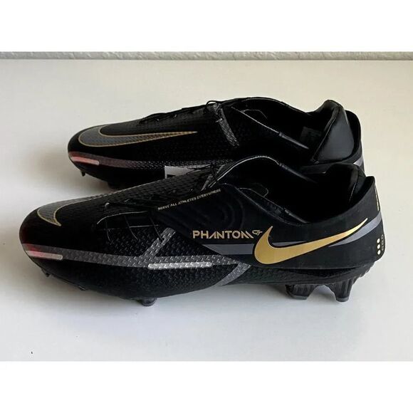 Nike Phantom GT2 Academy FlyEase FGMG Mens Sz 12 Black DH9638 007 BOX NO LID - Picture 6 of 12